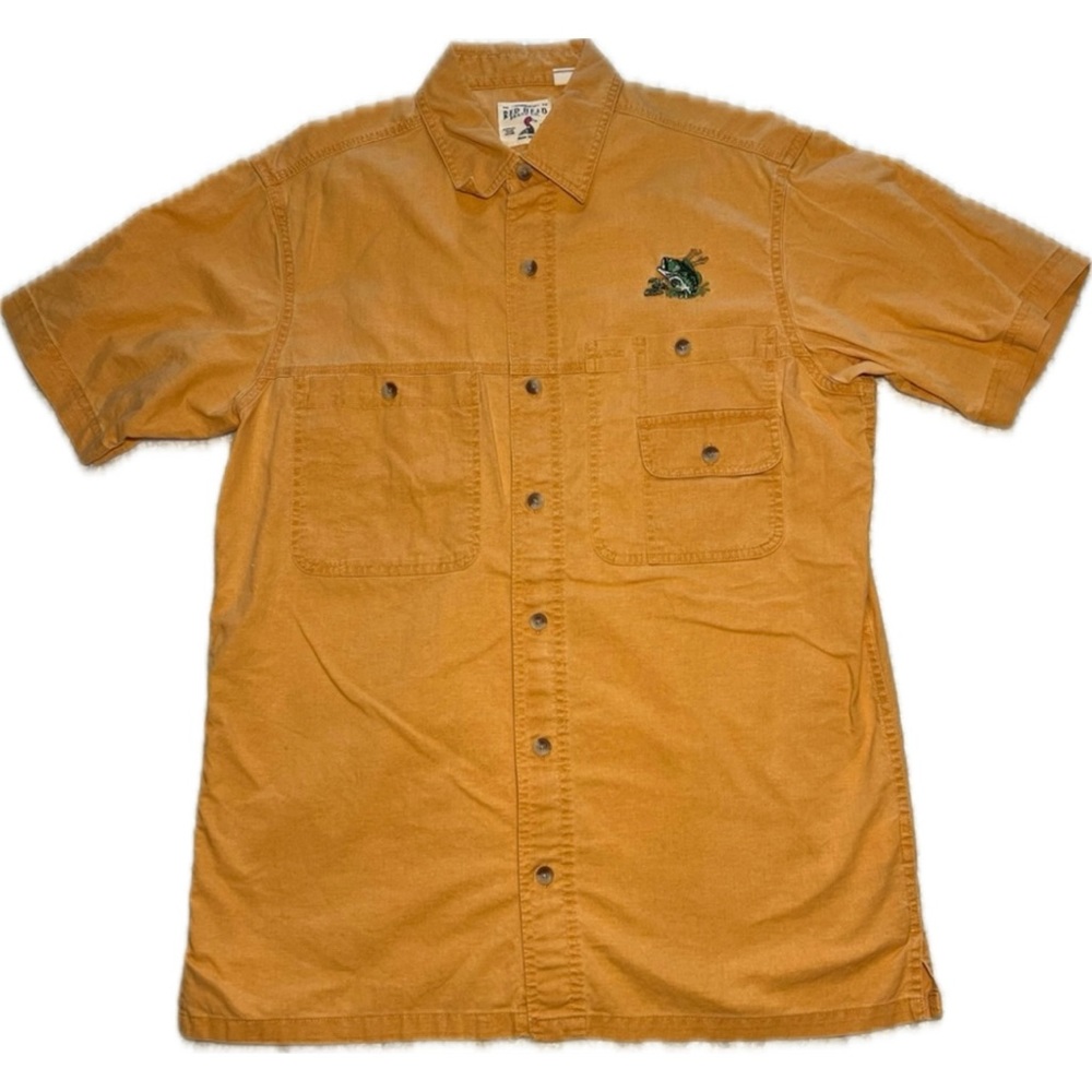 Red‎ Head Button-Up Bass Shirt - Picture 2 of 7